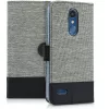 Husa LG K10 (2018), Textil, Gri, 44554.22