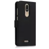 Husa Wiko View Lite, Piele ecologica, Negru, 44578.01