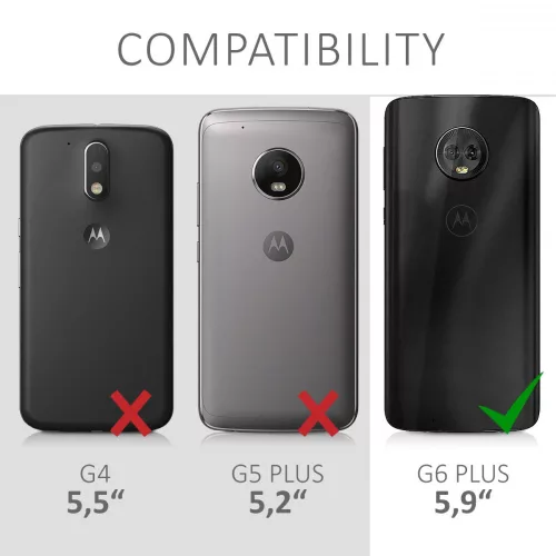 Husa Motorola Moto G6 Plus, Silicon, Transparent, 44609.03