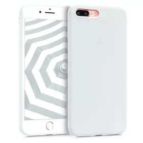 Husa Apple iPhone 8 Plus / iPhone 7 Plus, Silicon, Alb, 39499.48