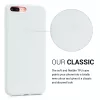 Husa Apple iPhone 8 Plus / iPhone 7 Plus, Silicon, Alb, 39499.48