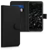 Husa Alcatel 1C, Piele ecologica, Negru, 44642.01