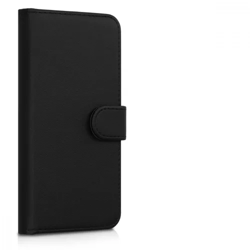 Husa Alcatel 1C, Piele ecologica, Negru, 44642.01