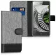 Husa ZTE Blade L7, Textil, Gri, 43442.25