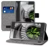 Husa ZTE Blade L7, Textil, Gri, 43442.25