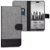 Husa OPPO R15, Textil, Gri, 44771.01