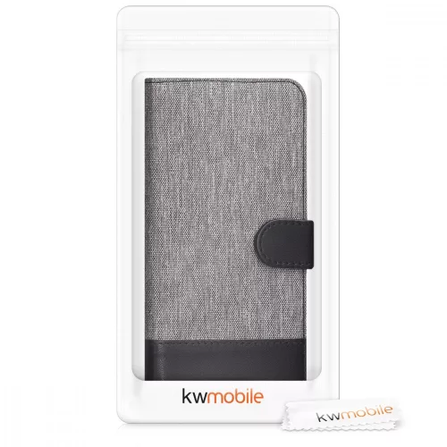 Husa OPPO R15, Textil, Gri, 44771.01