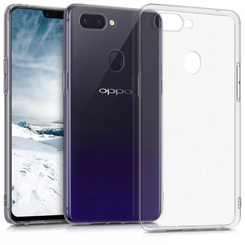 Husa OPPO R15, Silicon, Transparent, 44770.03