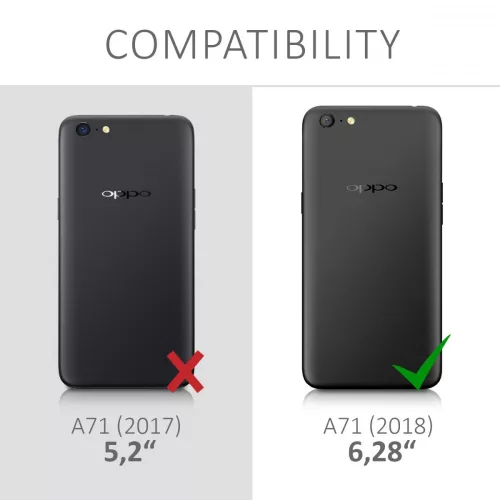 Husa OPPO A71, Silicon, Transparent, 44774.03