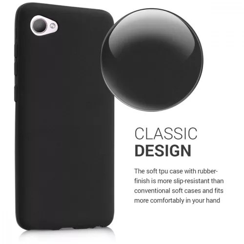 Husa HTC Desire 12, Silicon, Negru, 44787.47