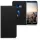 Husa Huawei Honor 7A, Piele ecologica, Negru, 44826.01