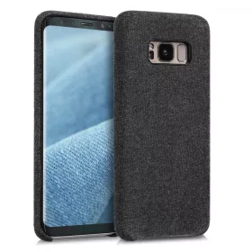 Husa Samsung Galaxy S8, Textil, Gri, 43487.19