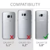 Husa Samsung Galaxy S8, Textil, Gri, 43487.19