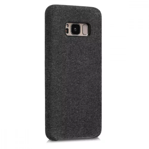 Husa Samsung Galaxy S8, Textil, Gri, 43487.19