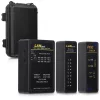 Tester cablu de retea cu PoE - LAN si 2 moduri de scanare, Kwmobile,/Negru, Plastic, 44494.03