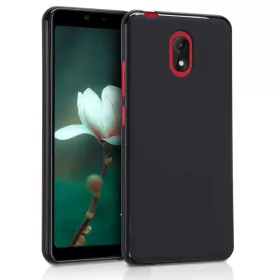 Husa Wiko Lenny 5, Silicon, Negru, 44843.47
