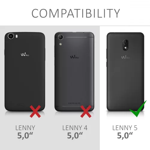 Husa Wiko Lenny 5, Silicon, Negru, 44843.47