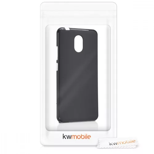 Husa Wiko Lenny 5, Silicon, Negru, 44843.47