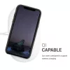 Husa Apple iPhone X / iPhone XS, Textil, Negru, 43479.01