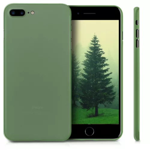 Husa Apple iPhone 8 Plus / iPhone 7 Plus, Policarbonat, Verde, 40840.79