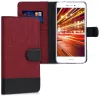 Husa Huawei P9 Lite (2017), Textil, Rosu, 40893.04