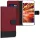 Husa Huawei P9 Lite (2017), Textil, Rosu, 40893.04