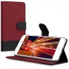 Husa Huawei P9 Lite (2017), Textil, Rosu, 40893.04