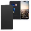 Husa Huawei Honor 10, Piele ecologica, Negru, 44885.01