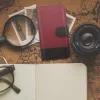 Husa Xiaomi Redmi 5A, Textil, Rosu, 43842.20