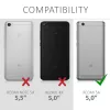 Husa Xiaomi Redmi 5A, Textil, Rosu, 43842.20