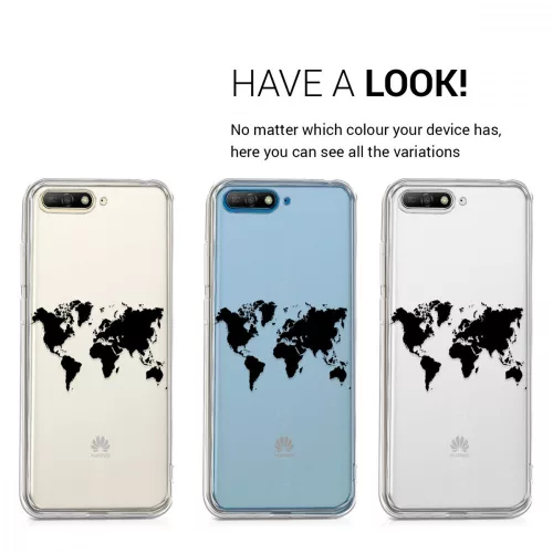 Husa Huawei Y6 (2018), Silicon, Multicolor, 44877.02