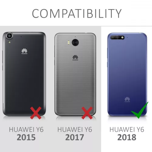 Husa Huawei Y6 (2018), Silicon, Multicolor, 44877.02