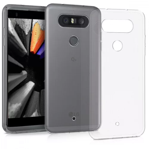 Husa LG Q8, Silicon, Transparent, 44947.03