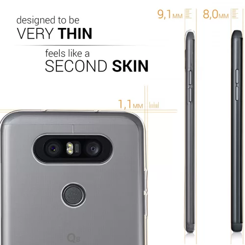 Husa LG Q8, Silicon, Transparent, 44947.03