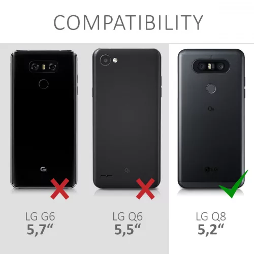 Husa LG Q8, Silicon, Transparent, 44947.03