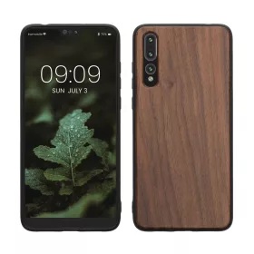 Husa Huawei P20 Pro, Lemn, Maro, 44895.18
