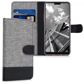 Husa OPPO F7, Textil, Gri, 44999.01