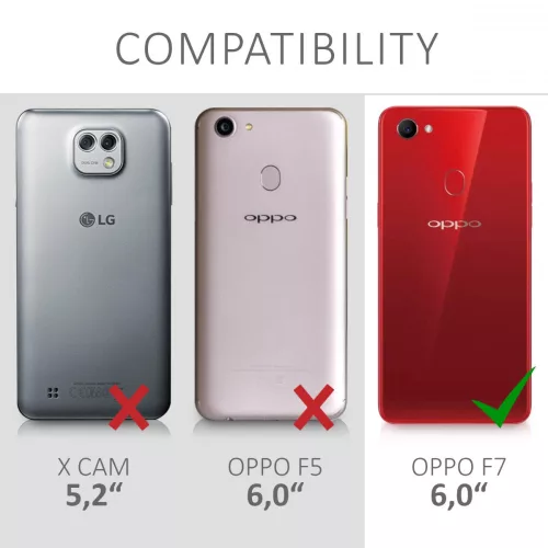 Husa OPPO F7, Textil, Gri, 44999.01