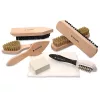 Set 6 perii Navaris pentru pantofi, maro, 45119.01