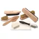 Set 6 perii Navaris pentru pantofi, maro, 45119.01