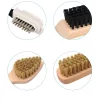Set 6 perii Navaris pentru pantofi, maro, 45119.01