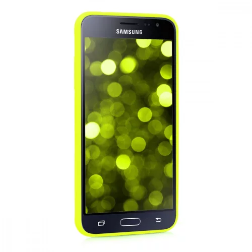 Husa Samsung Galaxy J3 (2016), Silicon, Galben, 45181.75
