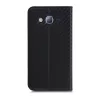 Husa Samsung Galaxy J3 (2016), Piele ecologica, Negru, 45157.01