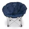 Scaun pliabil de exterior Navaris, Suporta pana la 150 kg, Captusit, Albastru, 45134.1.17