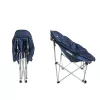 Scaun pliabil de exterior Navaris, Suporta pana la 150 kg, Captusit, Albastru, 45134.1.17