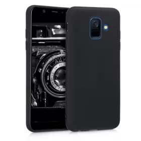 Husa Samsung Galaxy A6 (2018), Silicon, Negru, 45247.47