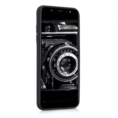 Husa Samsung Galaxy A6 (2018), Silicon, Negru, 45247.47