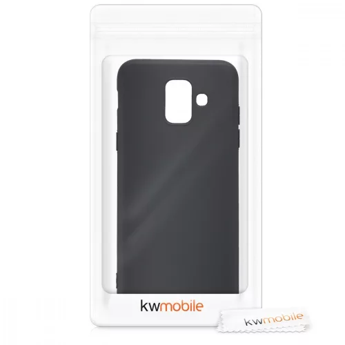 Husa Samsung Galaxy A6 (2018), Silicon, Negru, 45247.47