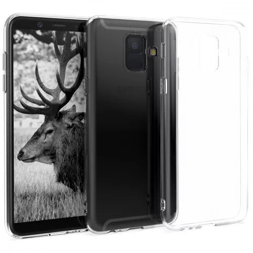 Husa Samsung Galaxy A6 (2018), Silicon, Transparent, 45246.03