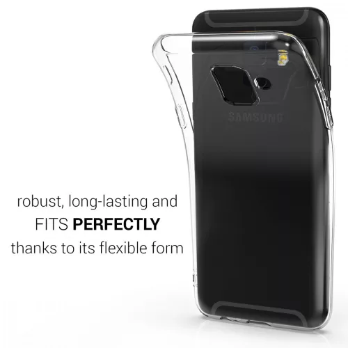 Husa Samsung Galaxy A6 (2018), Silicon, Transparent, 45246.03